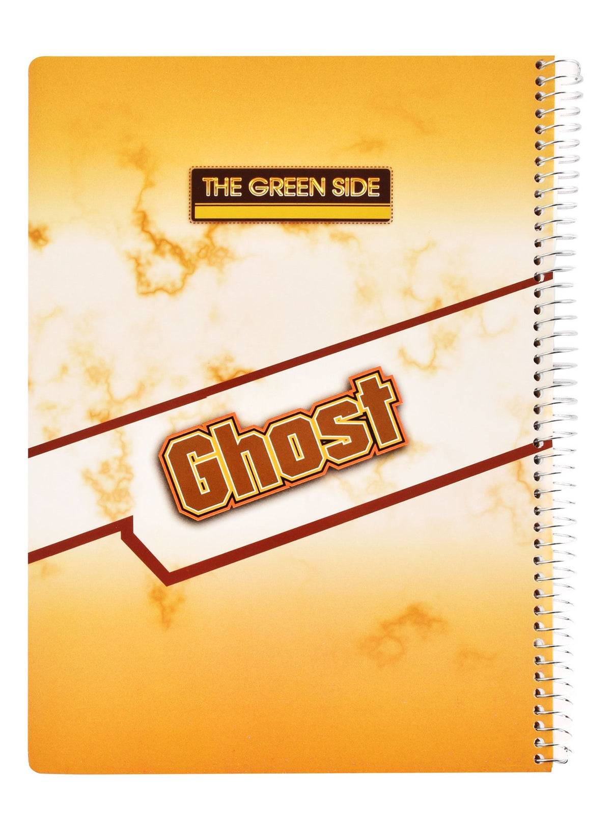 Eiffel Print Ghost A4 Gold Single Lined 4 Subject Notebook – 120 Sheets