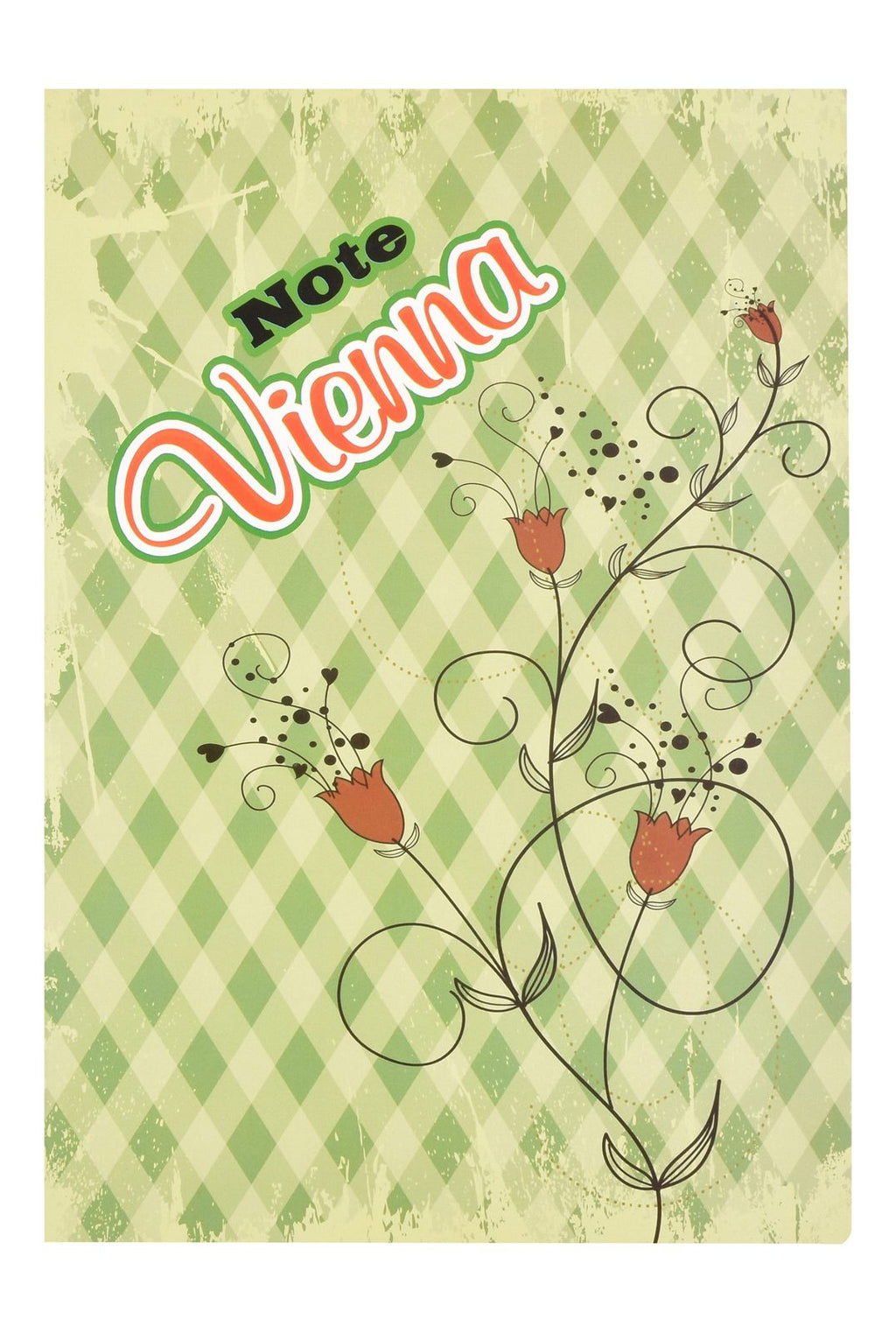Eiffel Print Stapled Notebook A4 – 120 Sheets