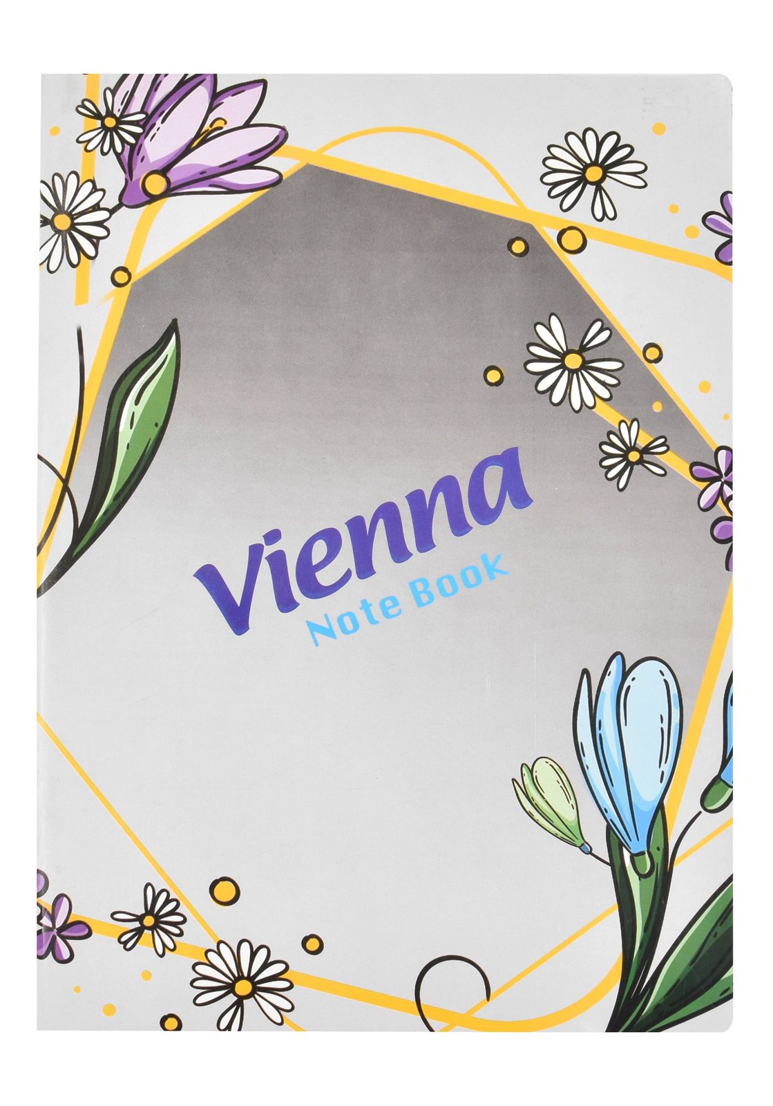 Eiffel Print Stapled Notebook A4 – 120 Sheets
