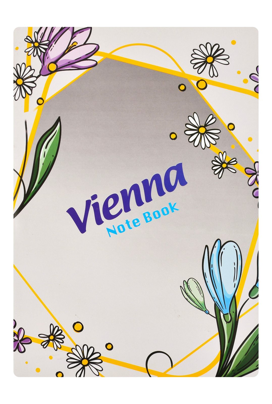 Eiffel Print Stapled Notebook A4 – 80 Sheets