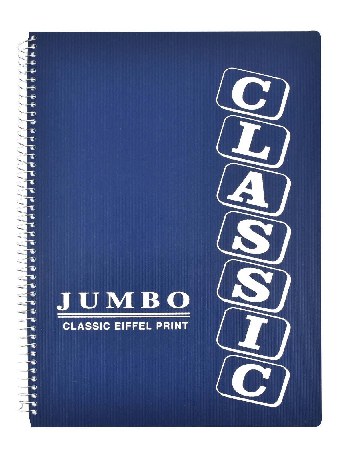 Eiffel Print Jumbo 4-Subject Notebook – 120 Sheets