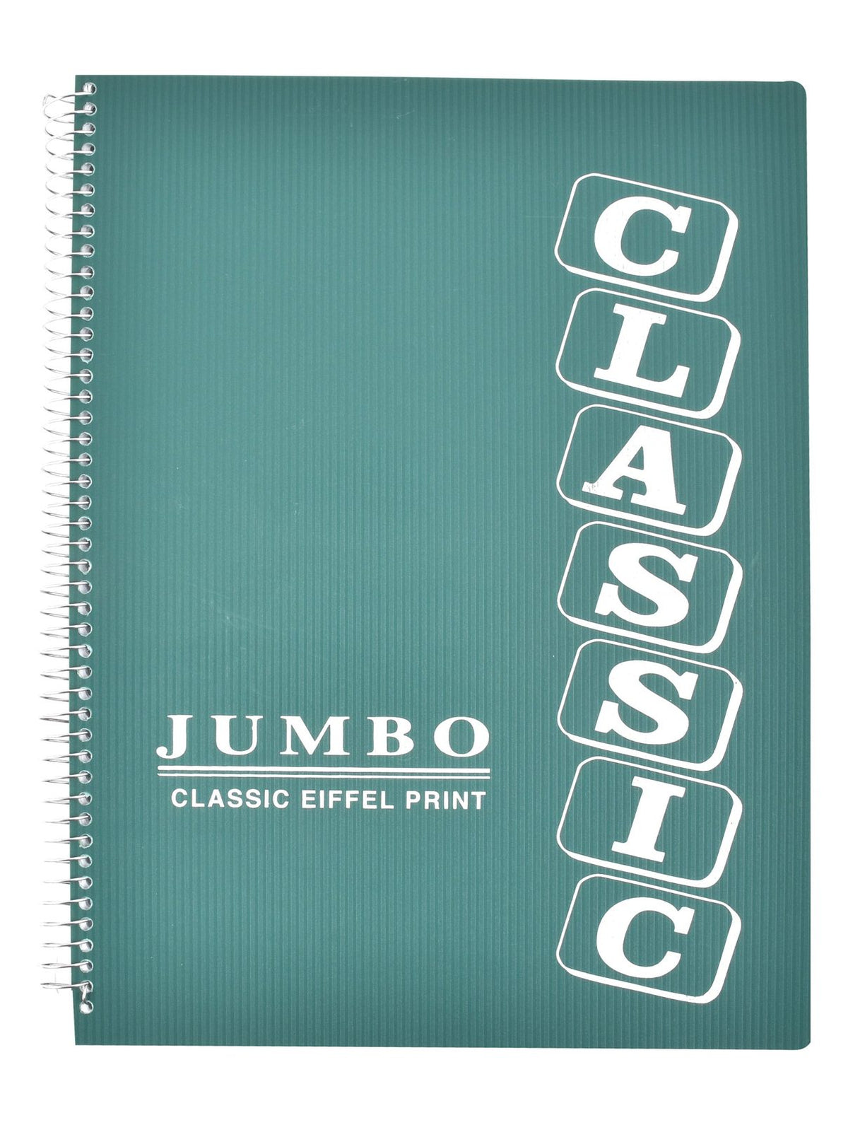 Eiffel Print Jumbo 4-Subject Notebook – 120 Sheets