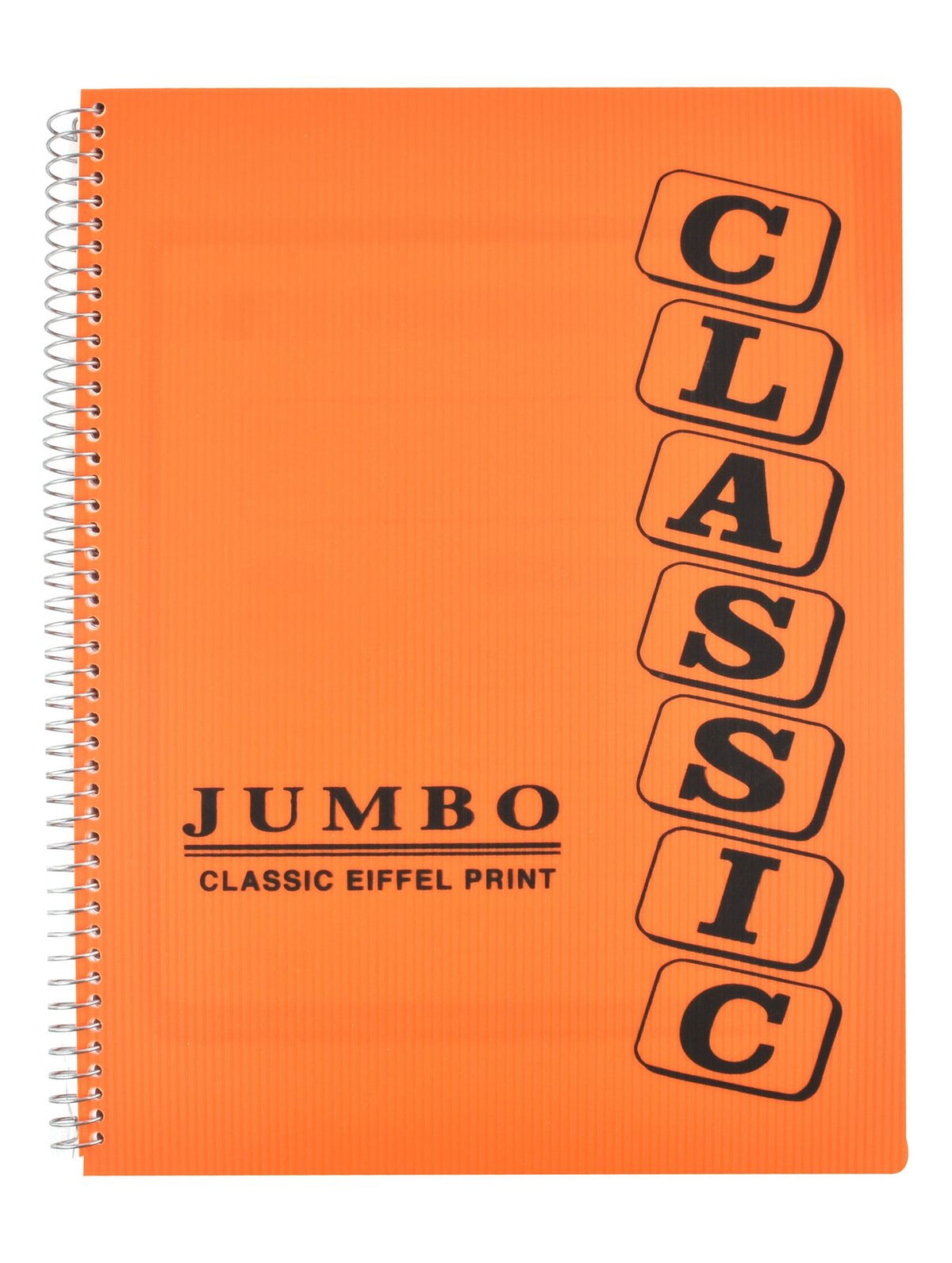 Eiffel Print Jumbo 4-Subject Notebook – 120 Sheets