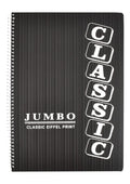 Eiffel Print Jumbo 4-Subject Notebook – 120 Sheets
