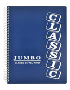 Eiffel Print Classic Jumbo Notebook – 200 Sheets