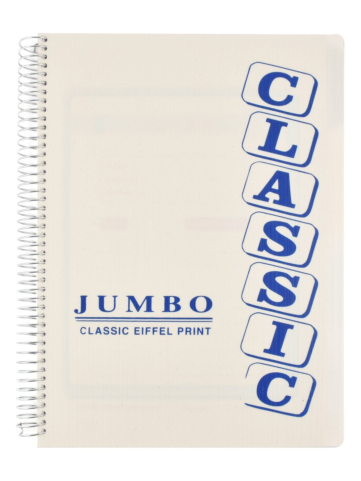 Eiffel Print Classic Jumbo Notebook – 200 Sheets