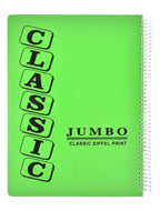 Eiffel Print Classic Jumbo Notebook – 200 Sheets