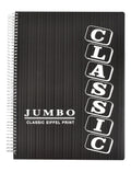 Eiffel Print Classic Jumbo Notebook – 200 Sheets