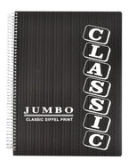 Eiffel Print Classic Jumbo Notebook – 200 Sheets