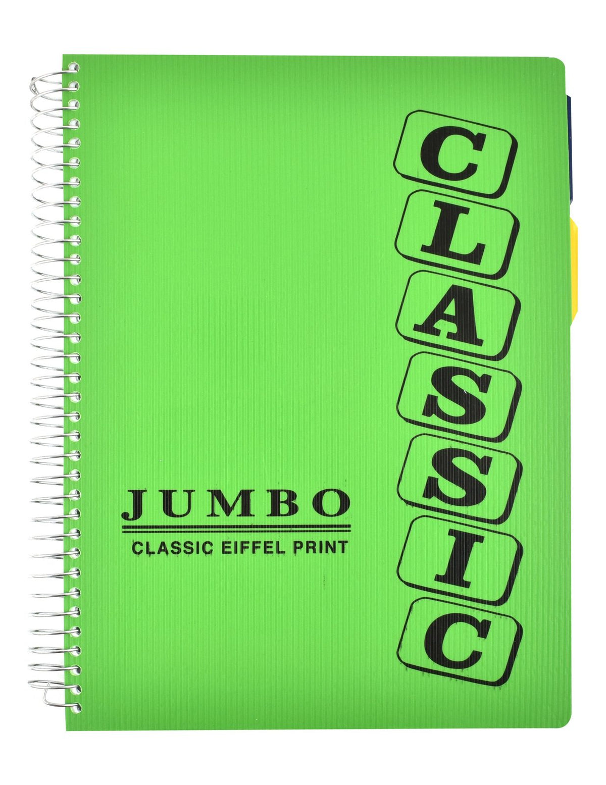 Eiffel Print Jumbo Notebook – 240 Sheets