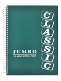 Eiffel Print Jumbo Notebook – 240 Sheets