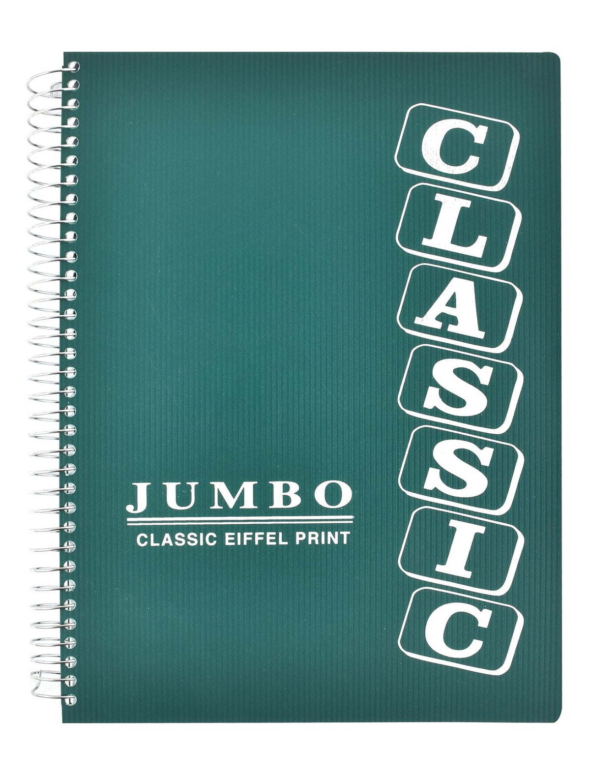 Eiffel Print Jumbo Notebook – 240 Sheets