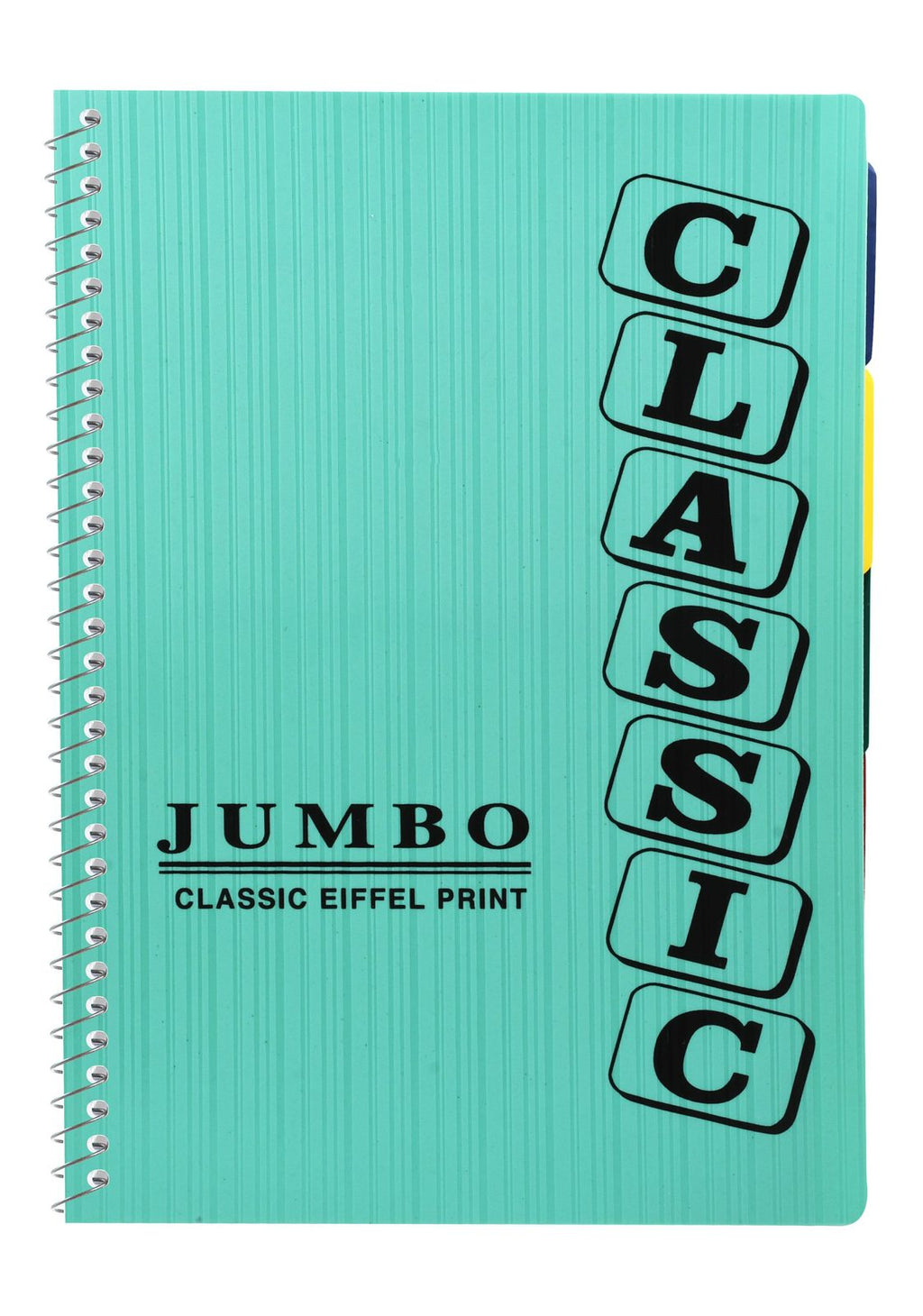 Eiffel Print Jumbo 6-Subject Notebook – 300 Sheets