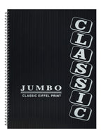 Eiffel Print Jumbo 6-Subject Notebook – 300 Sheets