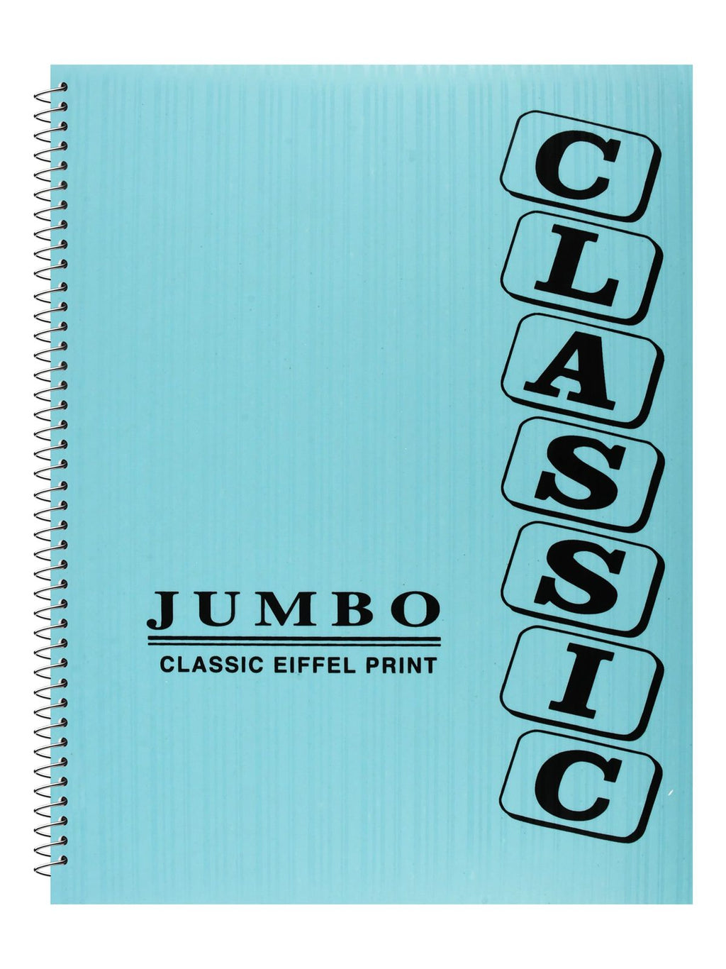 Eiffel Print Jumbo 6-Subject Notebook – 300 Sheets