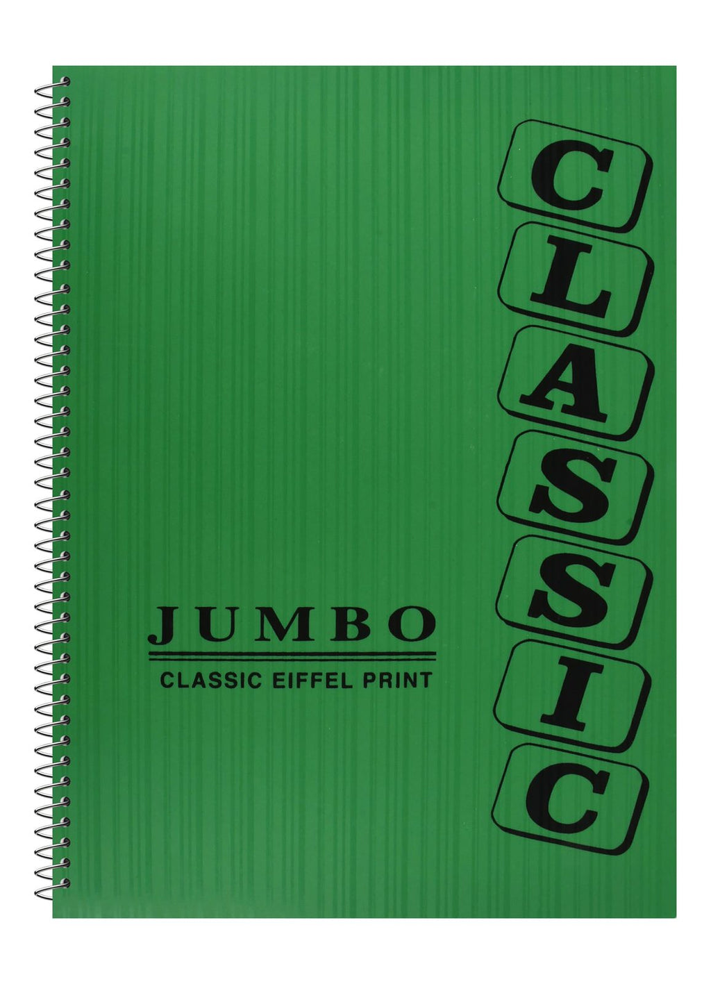 Eiffel Print Jumbo 6-Subject Notebook – 300 Sheets