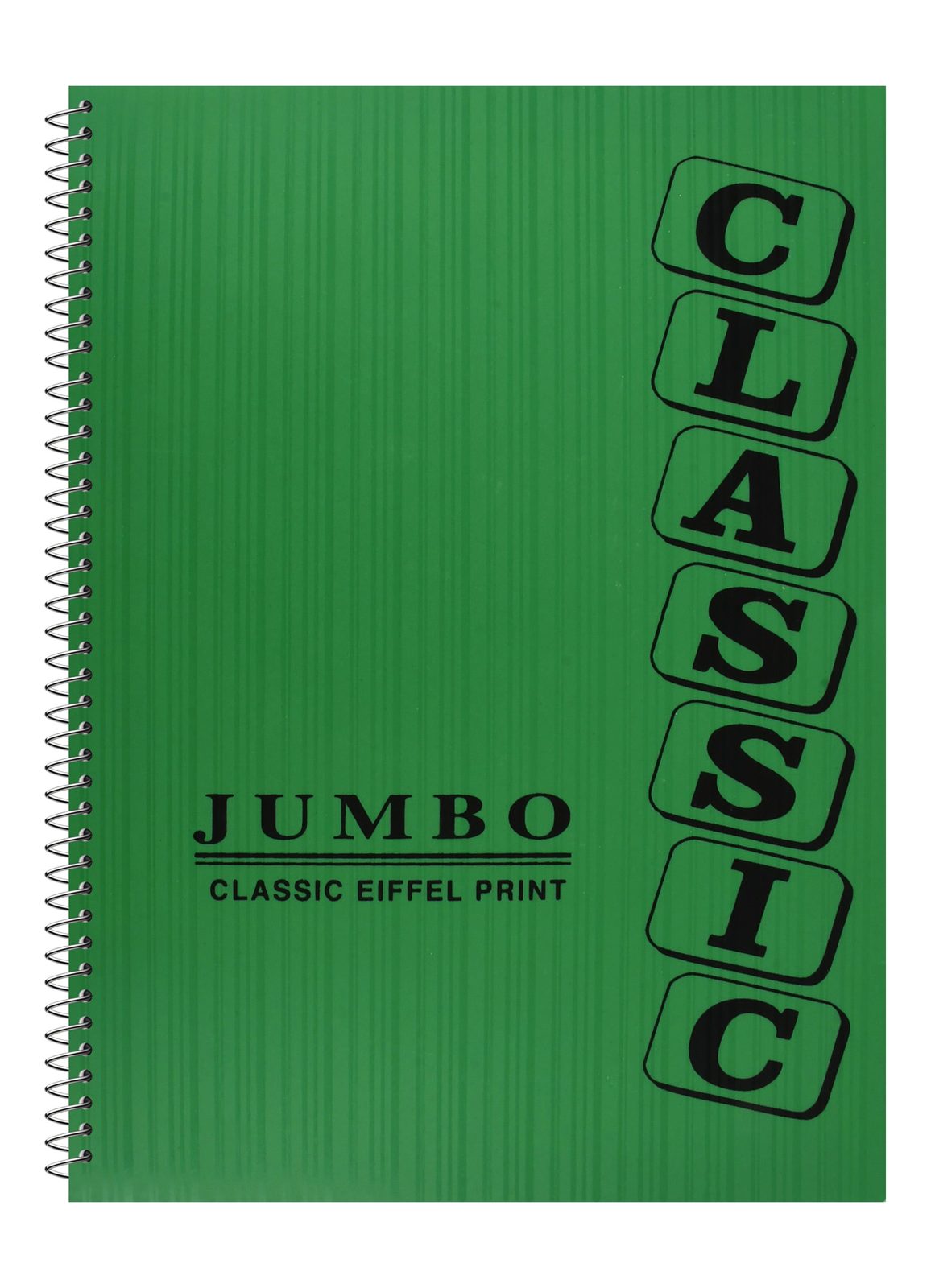 Eiffel Print Jumbo 6-Subject Notebook – 300 Sheets