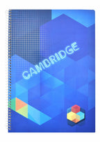 Eiffel Print Wire-Bound Squared Notebook A4 – 80 Sheets, 1/2 cm