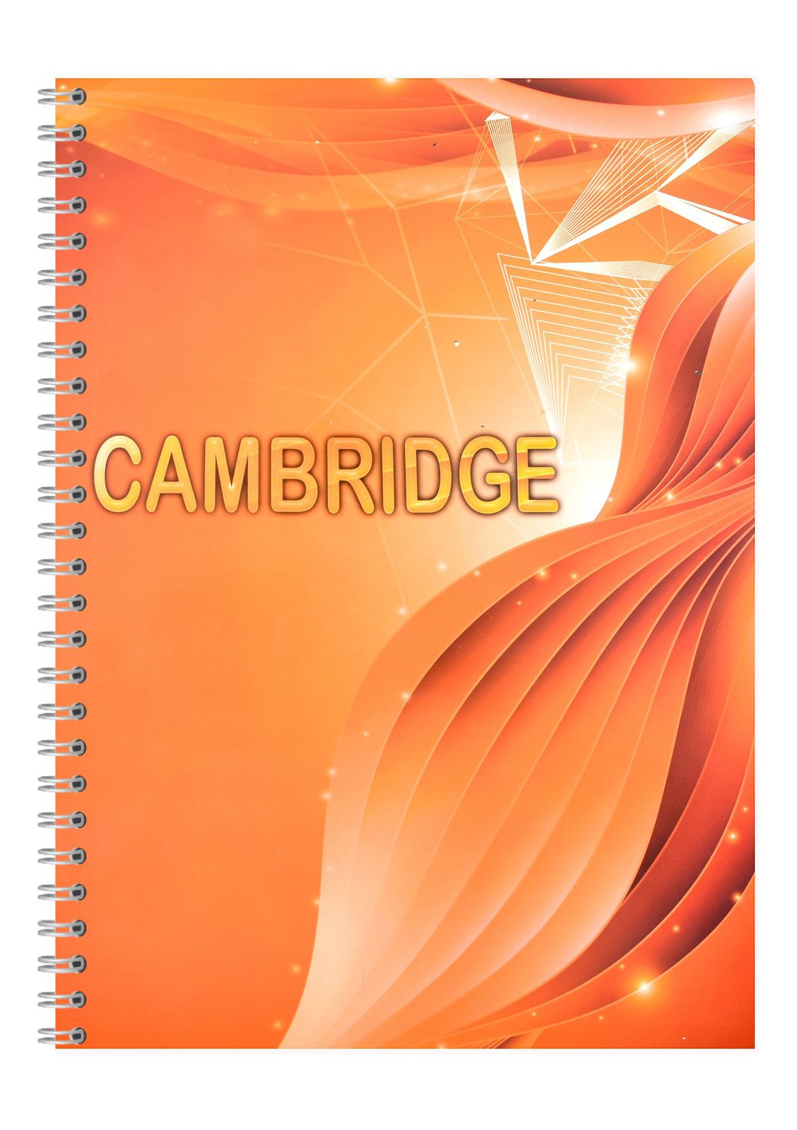 Eiffel Print Wire-Bound Squared Notebook A4 – 80 Sheets, 1/2 cm