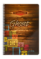 Eiffel Print Ghost Wire-Bound English Notebook – 80 Sheets