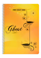 Eiffel Print Ghost Wire-Bound English Notebook – 80 Sheets