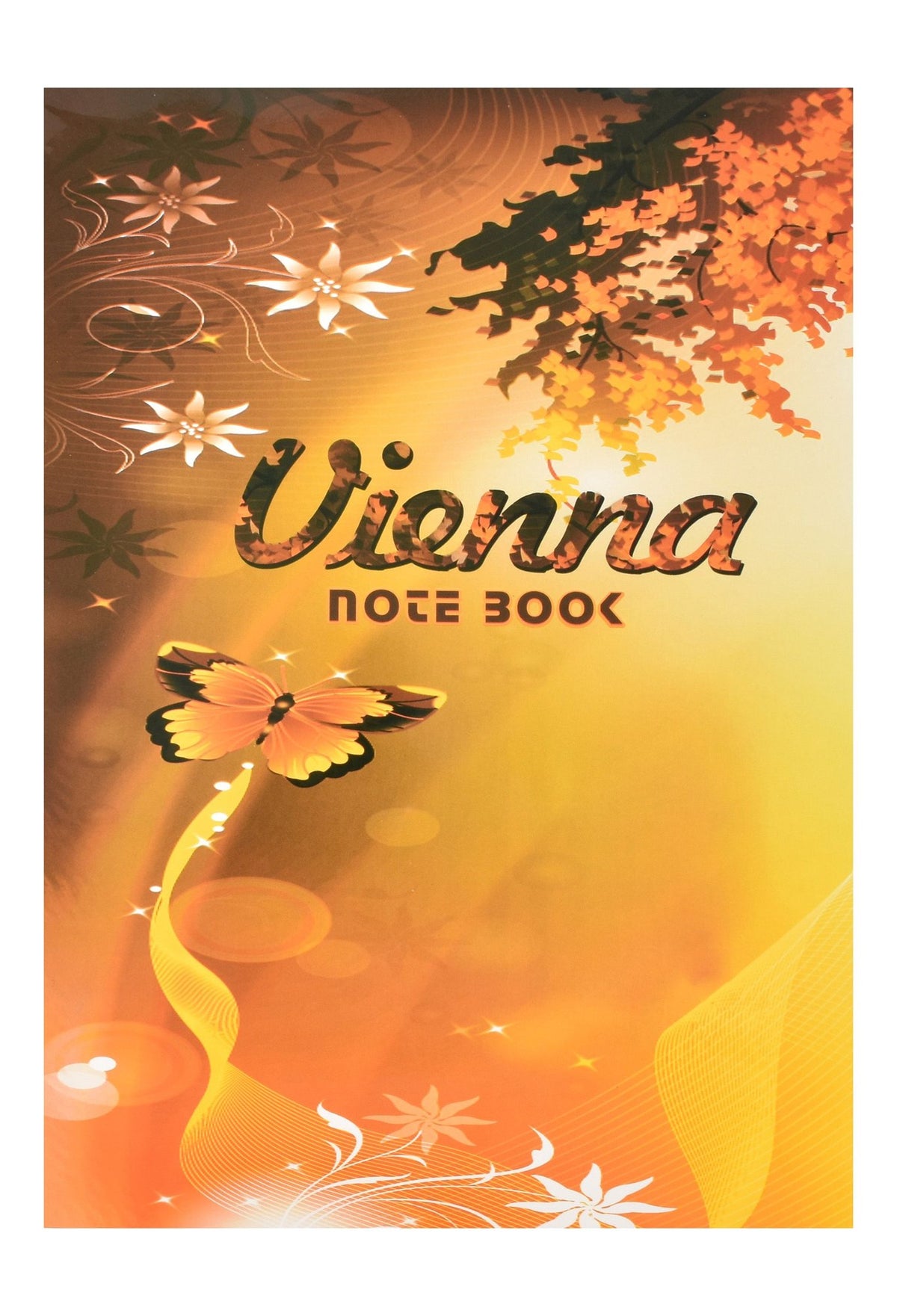 Eiffel Print Vienna A4 Stapled Notebook