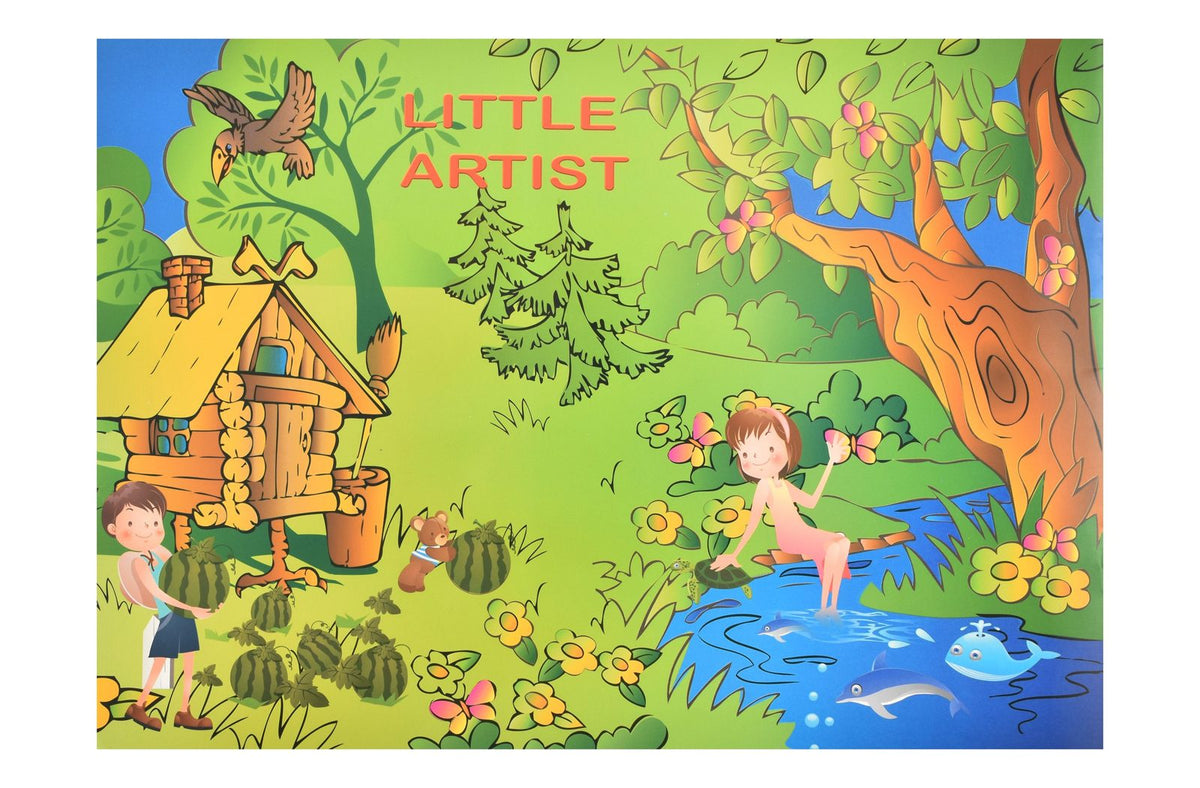 Eiffel Print Drawing Sketchbook – Large
