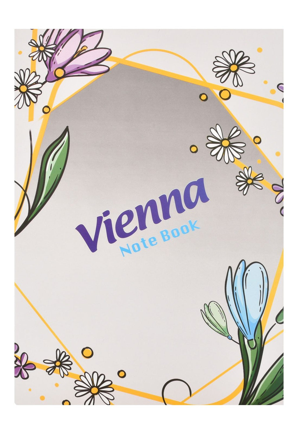 Eiffel Print Alternate-Page Notebook A4 – 60 Sheets