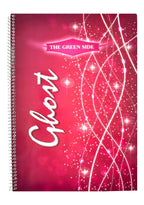 Eiffel Print Ghost Wire-Bound English Notebook – 60 Sheets