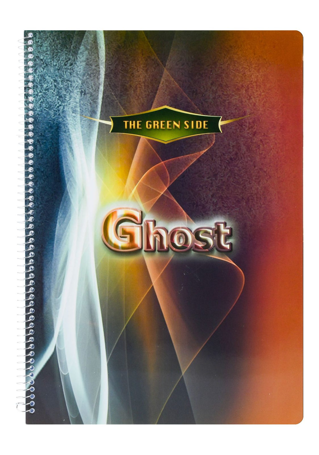 Eiffel Print Ghost Wire-Bound English Notebook – 60 Sheets