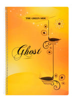 Eiffel Print Ghost Wire-Bound English Notebook – 60 Sheets