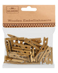 Al-Sahhar Gold Clothespins – Large, No. 20