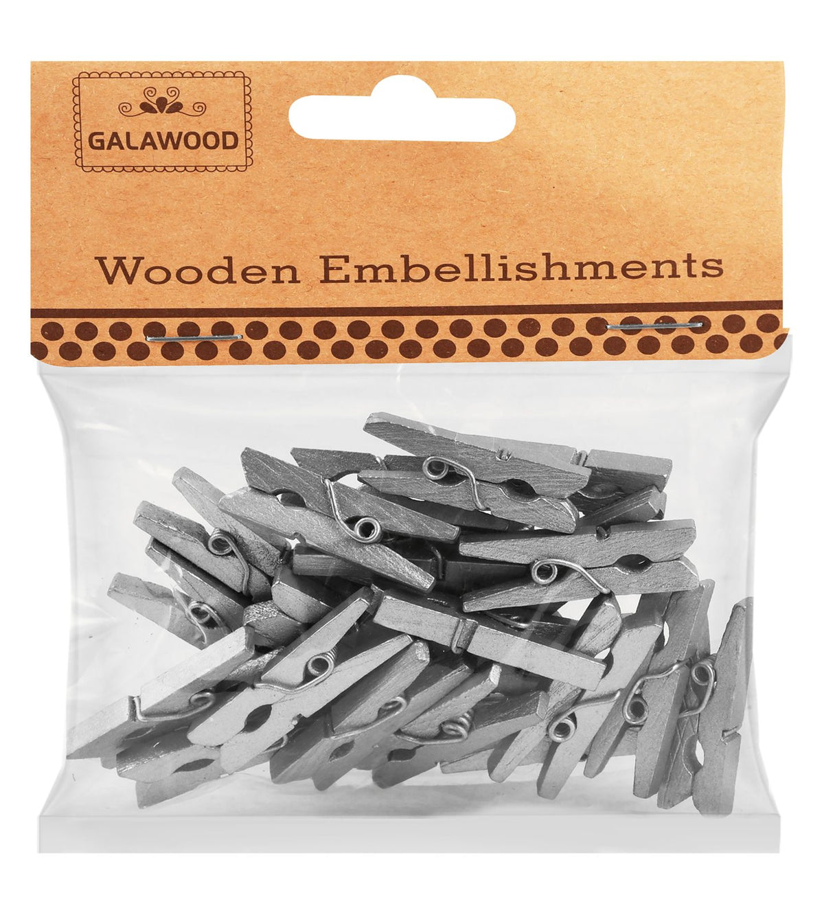 Al-Sahhar Silver Clothespins No. 21