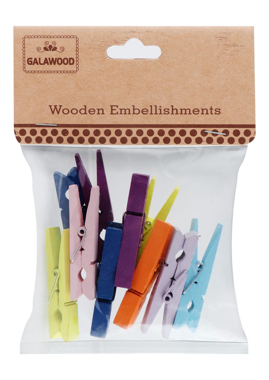 Al-Sahhar Kraft Clothespins – Large, No. 13