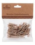 Small Wooden Crafting Pegs No. 14
