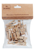 Al-Sahhar Small Plain Clothespins No. 15