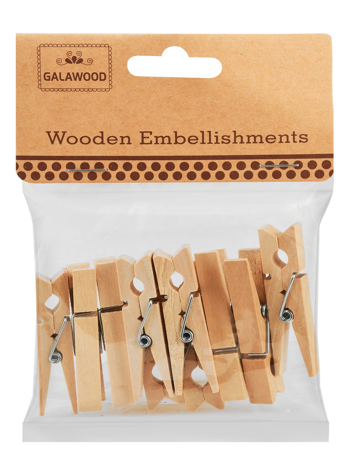 Al-Sahhar Small Plain Clothespins No. 16