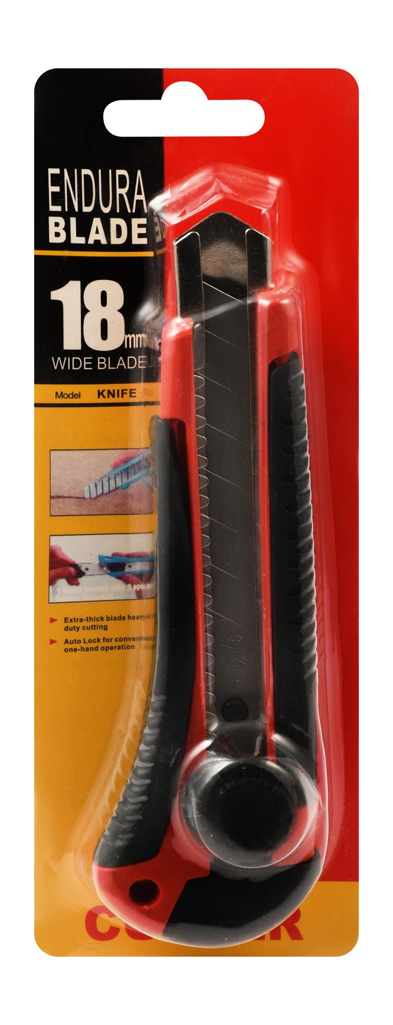 Endura Blade Black & Red 18mm Cutter