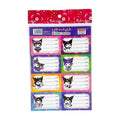 Maden Kuromi Name Stickers Ticket