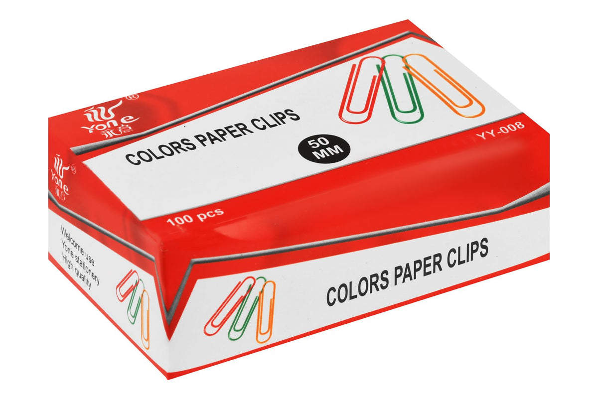 Colored Binder Clips 50 mm