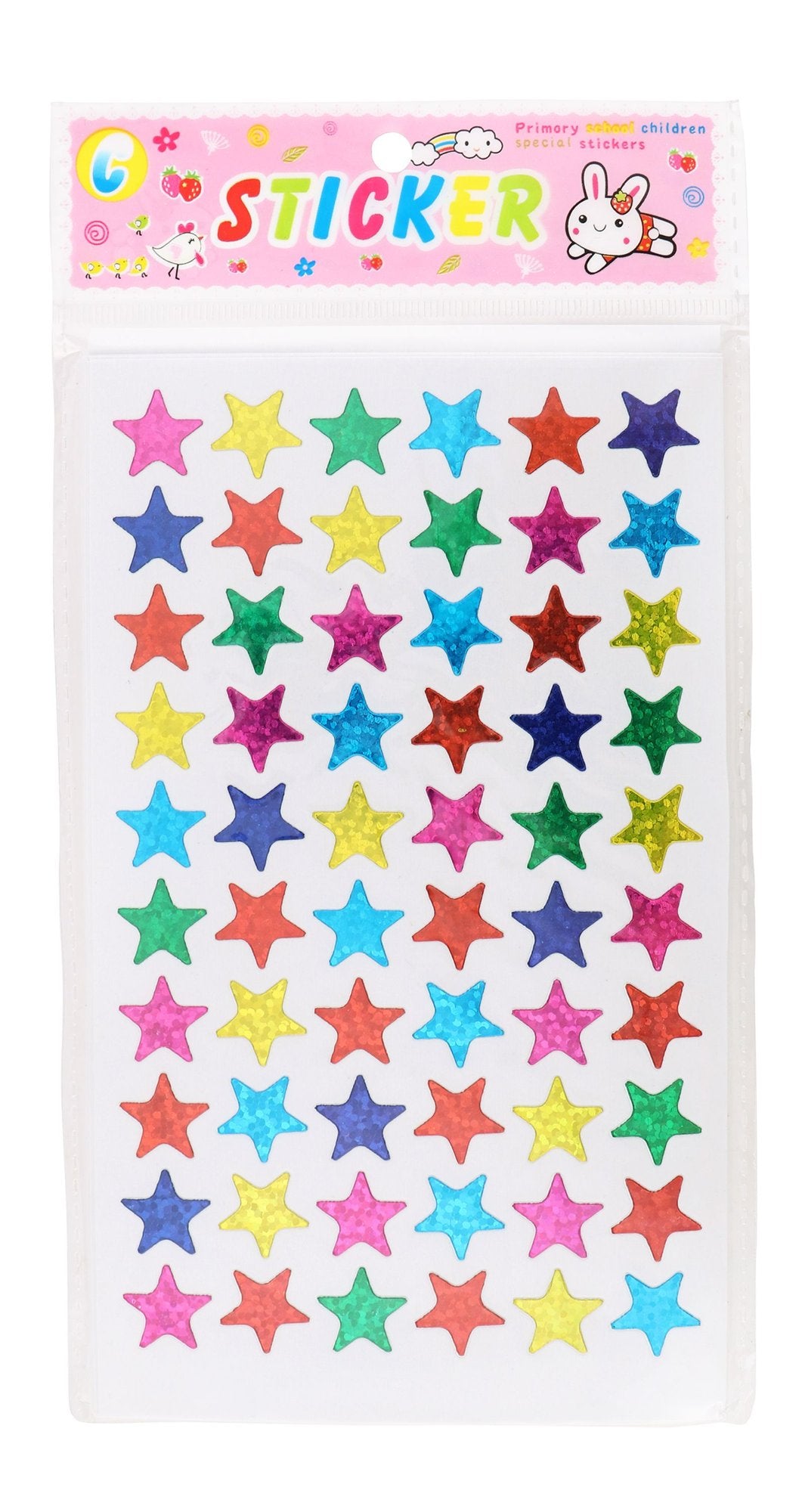 Assorted Star Shaped Stickers