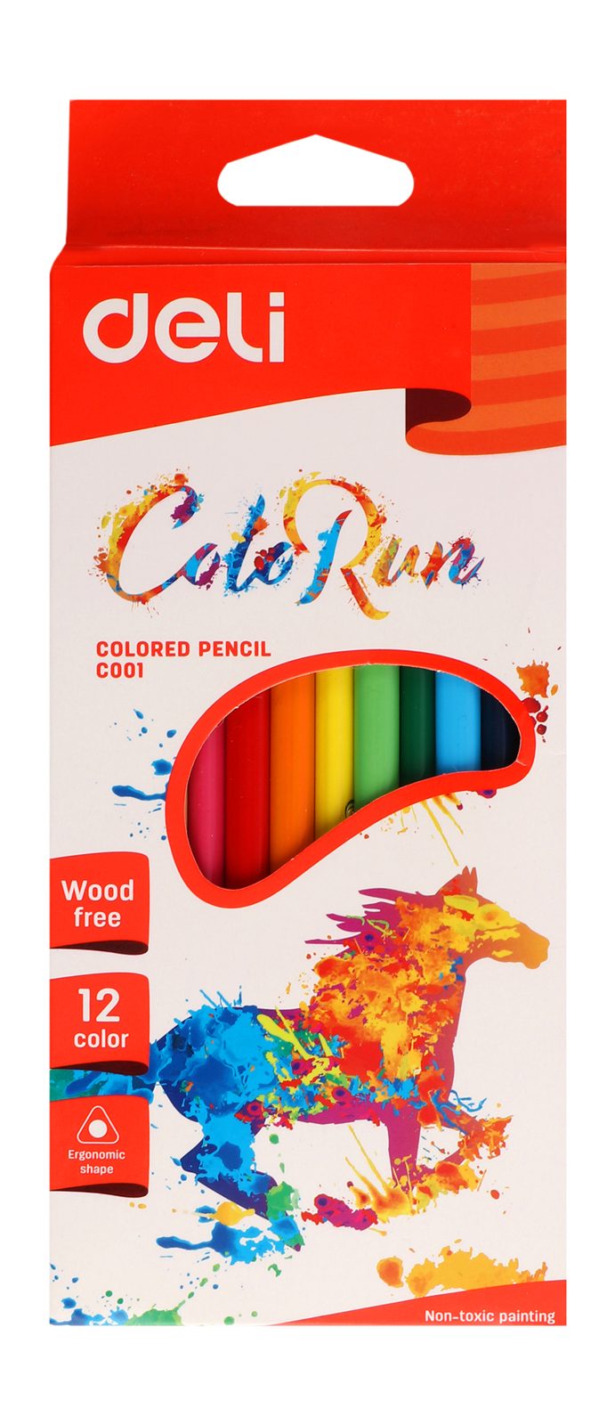 Deli Colored Pencils – 12 Colors