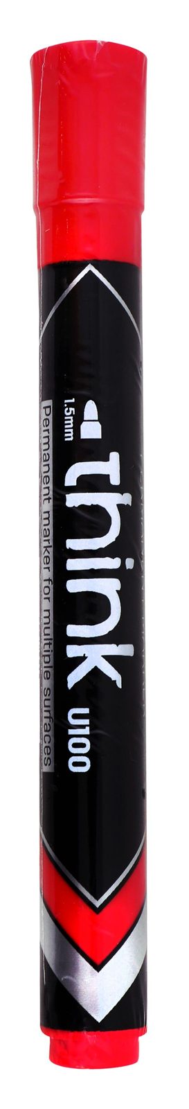 Deli Permanent Marker – Red
