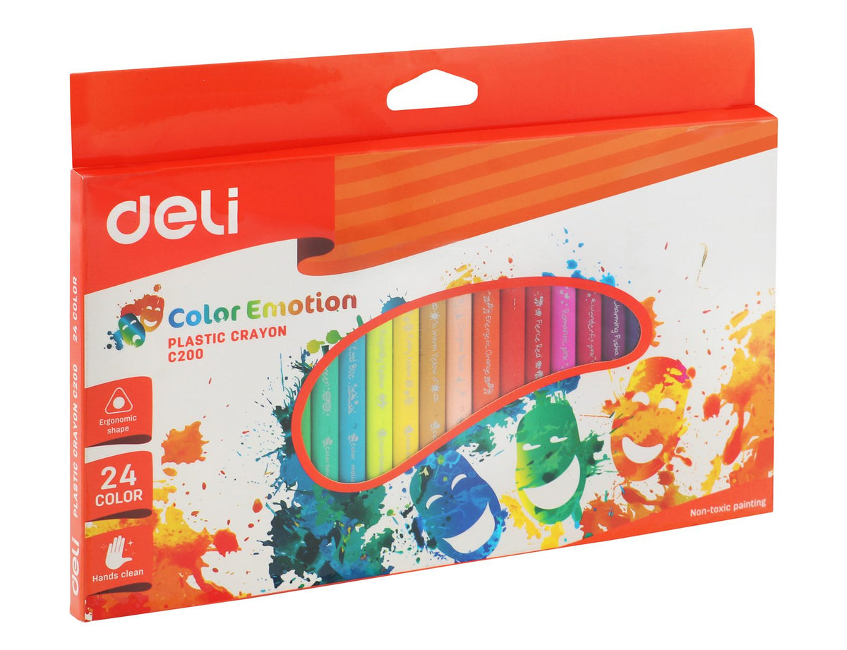 Deli Wax Crayons – 24 Colors