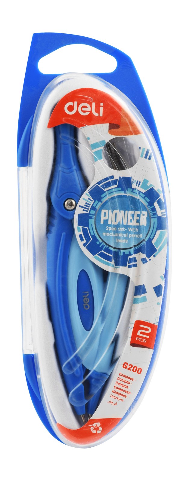 G200 Blue Compass with Mechanical Pencil