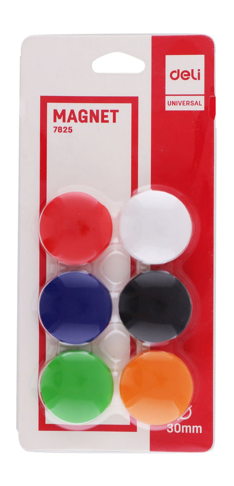 Deli Universal Assorted 30mm Magnets