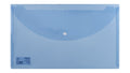 Deli Aurora FC Blue Plastic File Bag