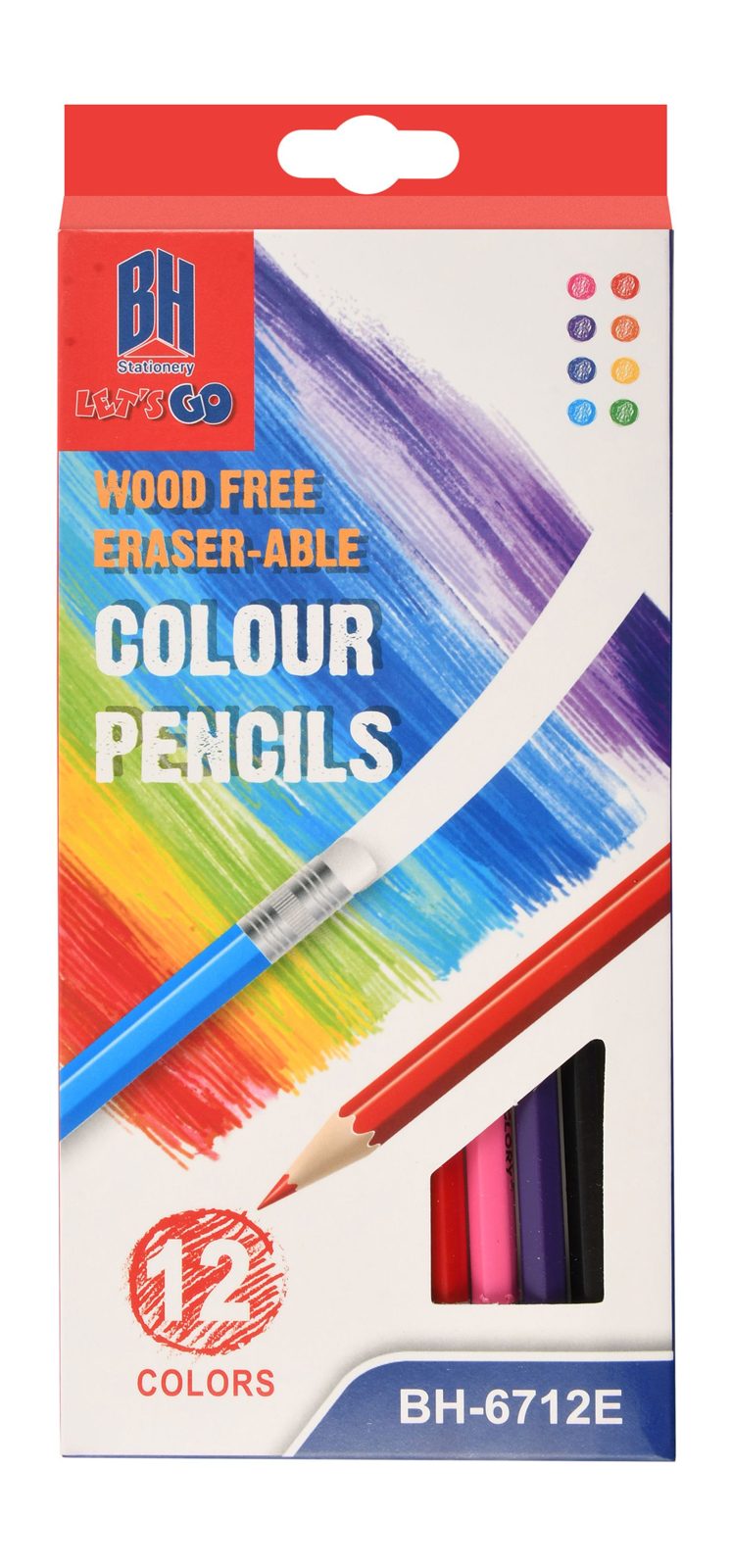 Sky Gallery Wooden Colored Pencils – 12 Colors