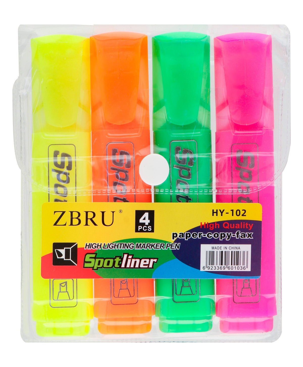 ZBRU Assorted Ink Highlighters