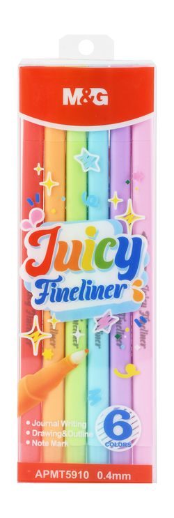 M&G Fineliner Set – 6 Pens